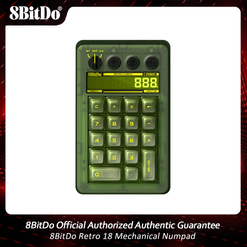 Retro Gaming For Windows - Механическая цифровая клавиатура 8BitDo Retro 18