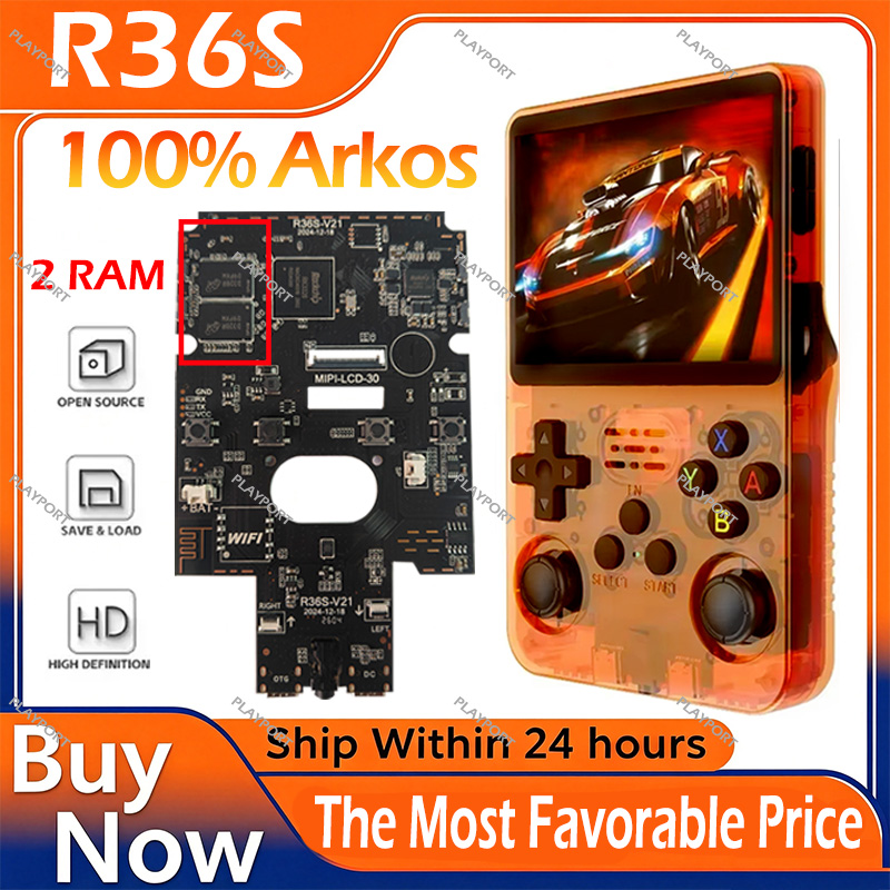 Retro Gaming R36S - Портативная игровая консоль R36S Original Retro