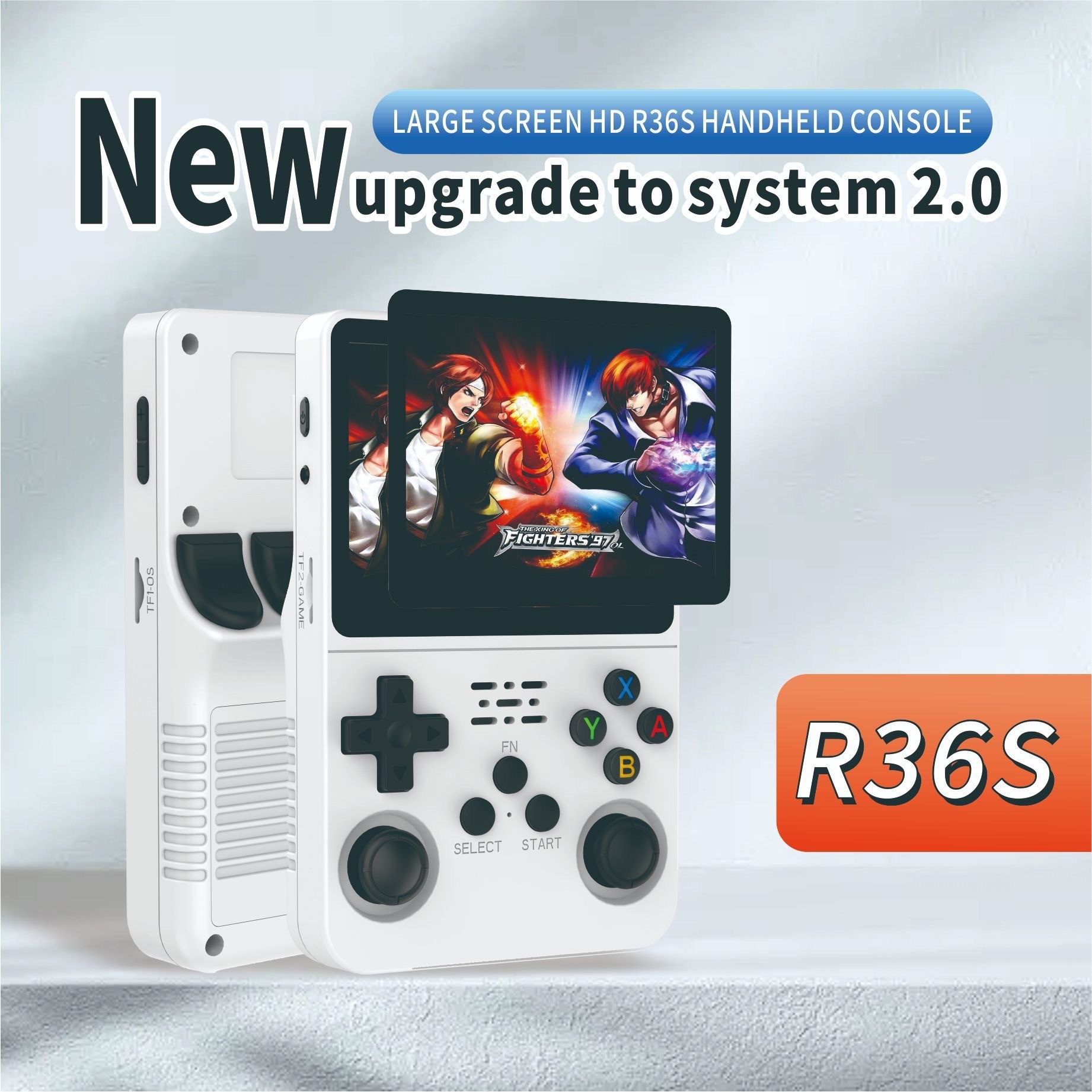 Retro Gaming R36S - Портативная игровая консоль R36S в ретро-стиле,