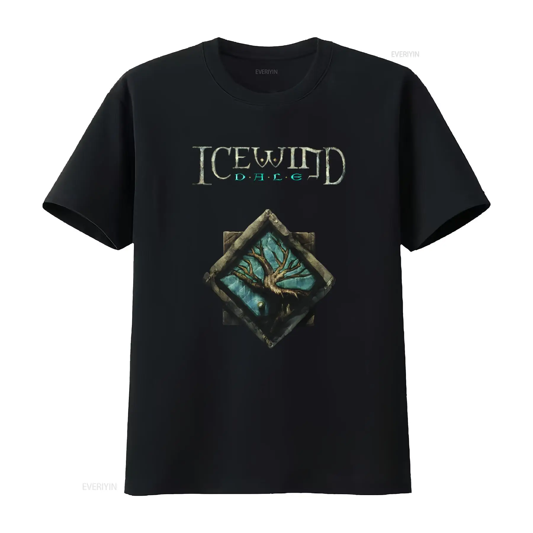 Retro Gaming Videos - Классическая футболка с логотипом Icewind Dale