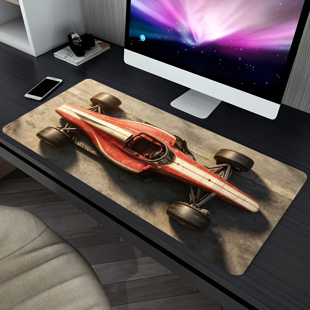 Retro Gaming Desk - Ретро-коврик для мыши с изображением гоночного