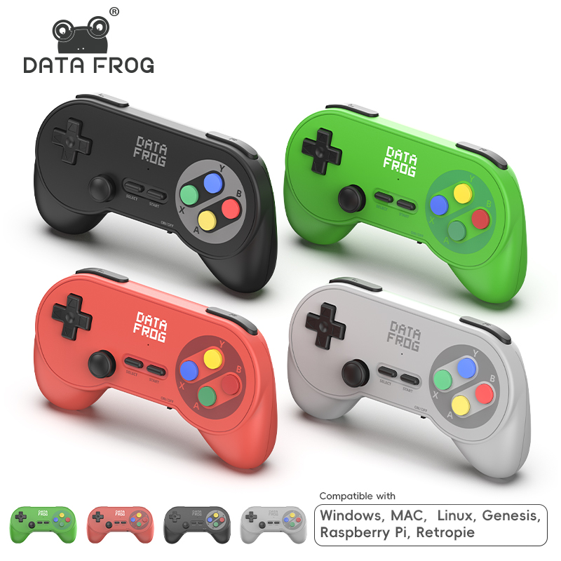 Retro Gaming For Windows - Беспроводной ретро-геймпад Data Frog PC07 с