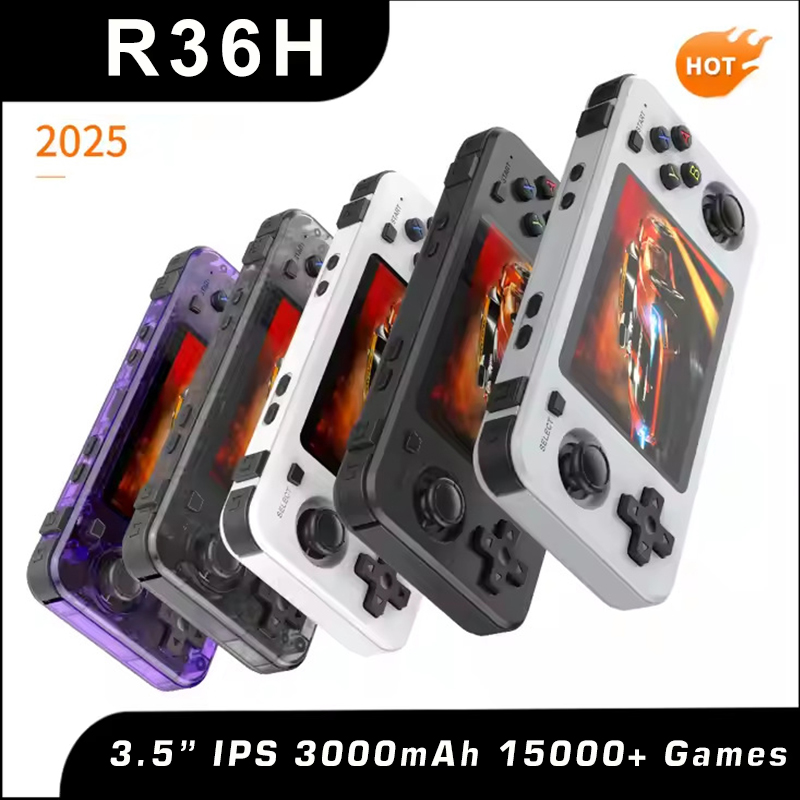 Retro Gaming R36S - Новая портативная консоль R36H в стиле