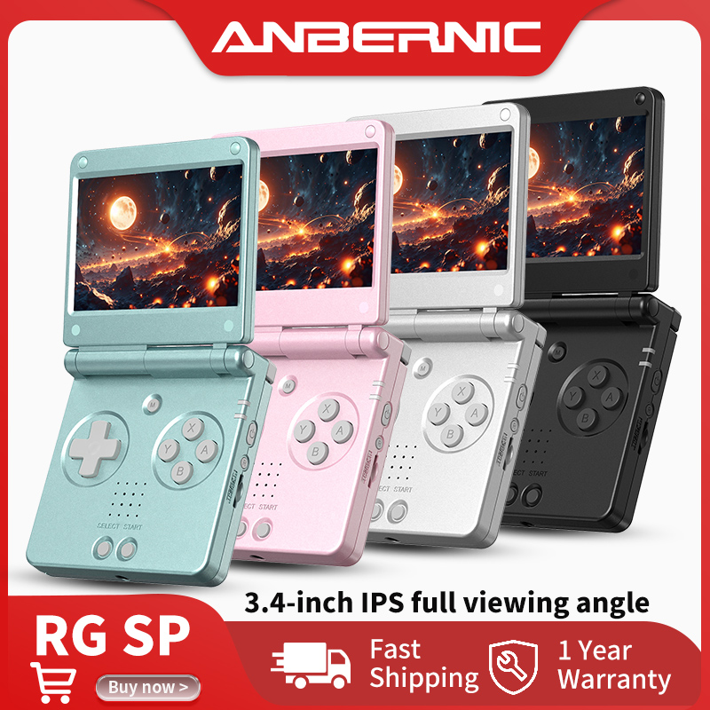 Anbernic RG SP Flip – портатив – обзор и цена Retro Gaming Emulator Console