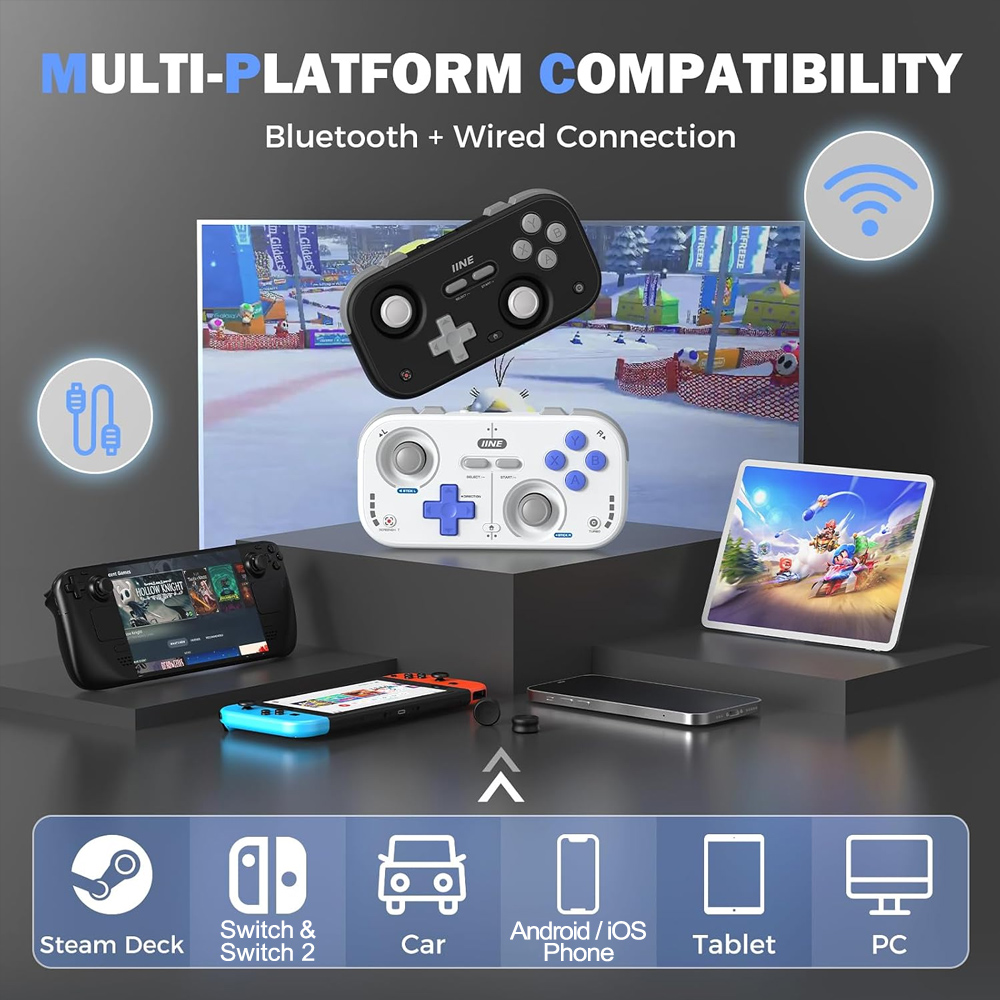 Мини-контроллер IINE Retro Poc – обзор и цена Retro Gaming Nook