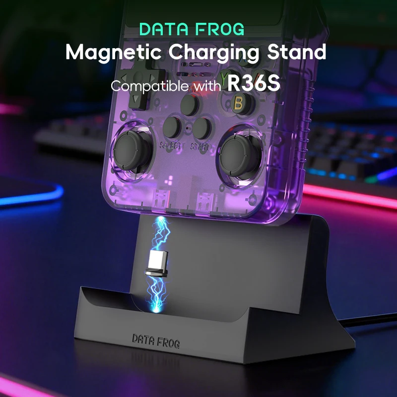 Зарядная док-станция Data Frog – обзор и цена Retro Gaming R36S