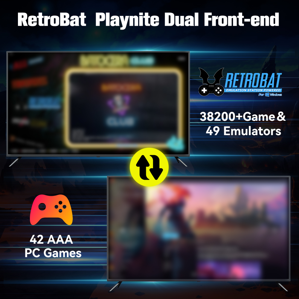 Retrobat&Playnite System HDD Р – обзор и цена Retro Gaming Nook