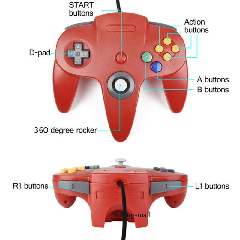 Контроллер N64, классический U – обзор и цена Retro Gaming Nook