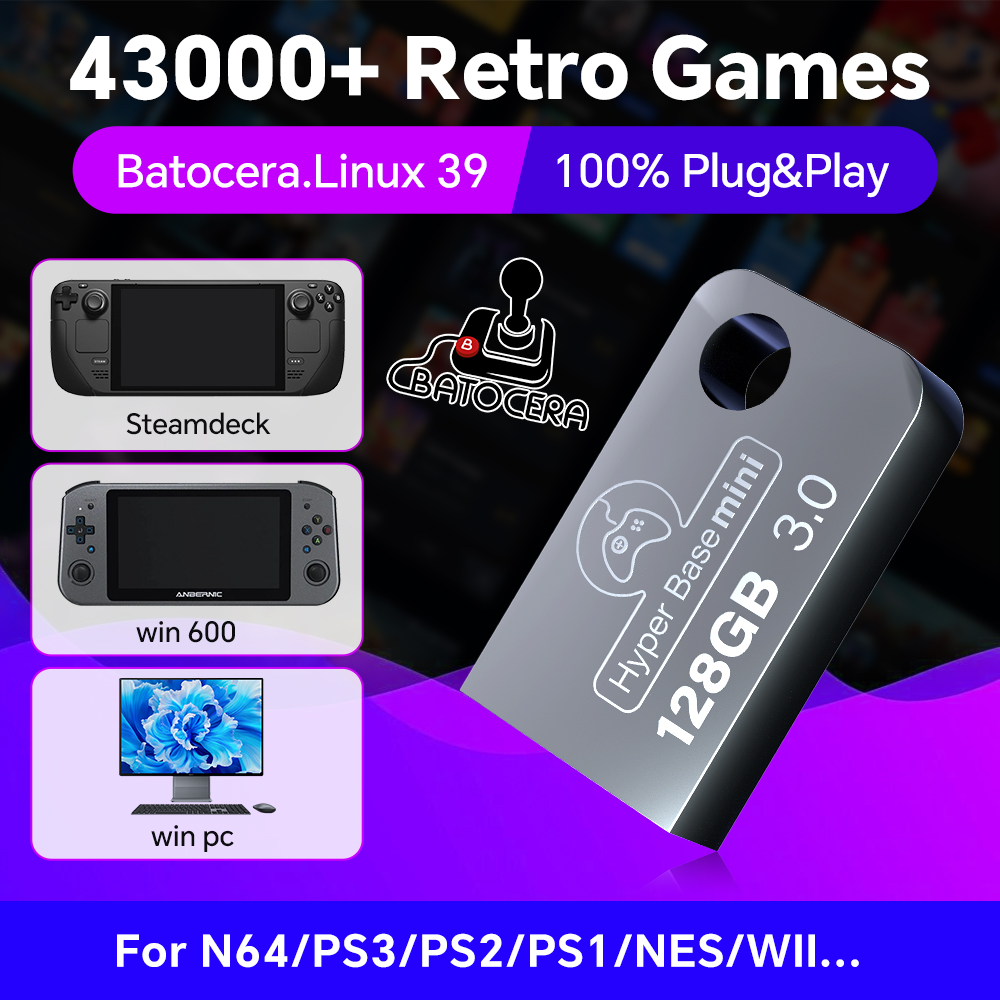 USB-флеш-накопитель Batocera 1 – обзор и цена Retro Gaming Nook